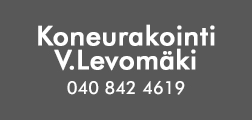 Koneurakointi V.Levomäki logo